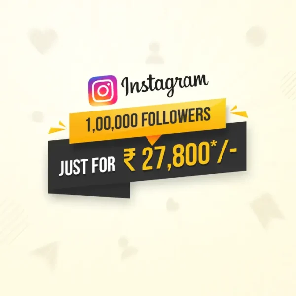 Buy 1,00,000 Instagram followers